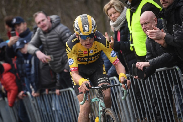 Wout van Aert zal gans voorjaar niet kunnen rekenen op gevallen Mike Teunissen: “Het ziet er niet denderend uit”