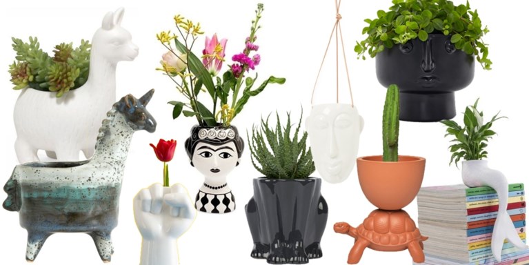 Met deze vaasjes en bloempotten haal je de lente zo naar binnen