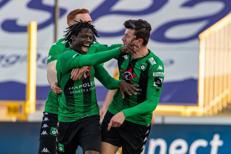 Cercle Brugge zet na goals van Lopes en Denkey Waasland-Beveren op vier punten in degradatiestrijd