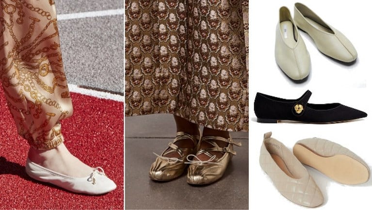 Ballerina’s en flipflops: zes schoenentrends voor komende lente