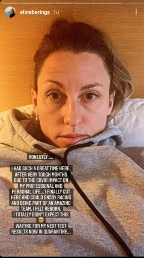 Eline Berings blijkt dan toch niet besmet te zijn met corona na negatieve nieuwe test: “Hadden ze me maar sneller hertest”