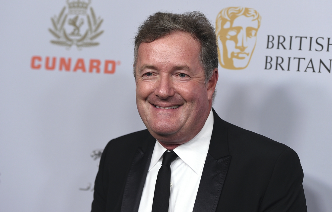 Well-known presenter Piers Morgan leaves at ‘Good morning …