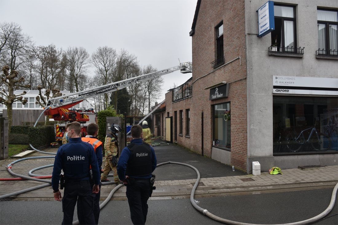 Brand Vernielt Bovenverdieping Fietsen Wauters (Assenede) | Het Nieuwsblad