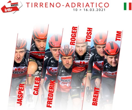 Lotto Soudal met Tim Wellens en Caleb Ewan als speerpunten ...