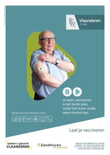 Ereburgemeester laat zich vaccineren, en wil dat ú dat ook ...