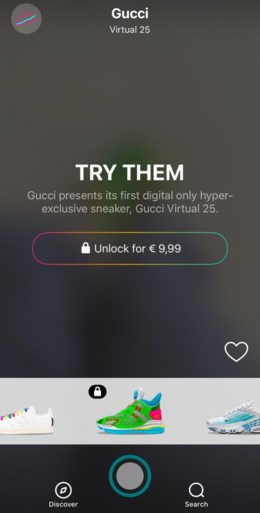 Gucci verkoopt sneakers voor 10 euro, maar je kunt ze niet echt aantrekken