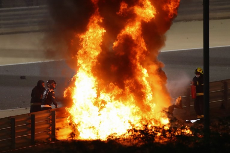 Onderzoek naar zware F1-crash Romain Grosjean afgerond: welke lessen worden er getrokken?