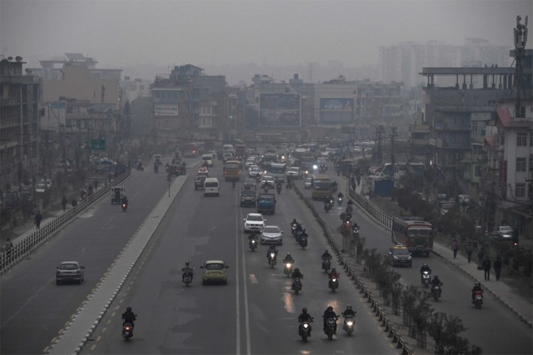 Nepal sluit scholen voor het eerst wegens luchtvervuiling