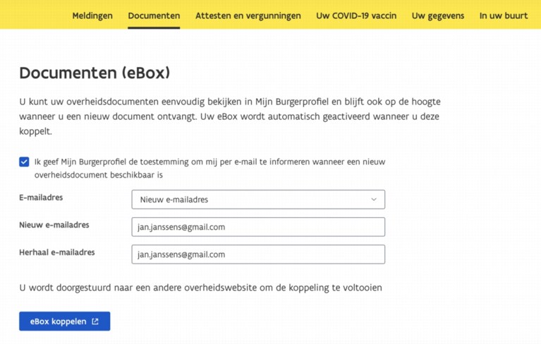 “Check je ‘burgerprofiel’ als je je vaccinatie niet wil missen”: maar wat is dat en waar vind je het?