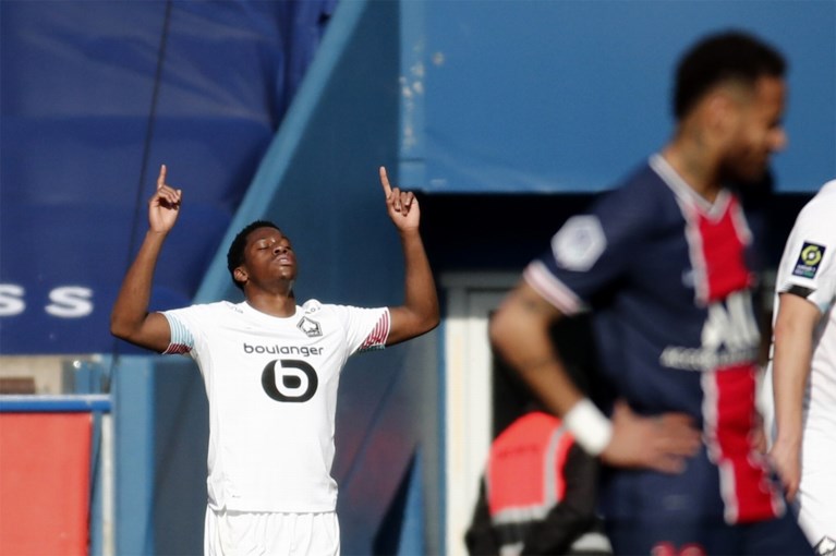 LIGUE 1. Jonathan David (ex-Gent) bezorgt Lille de zege én de koppositie in de topper tegen PSG, jonge Belg Matazo (19) wint met Monaco