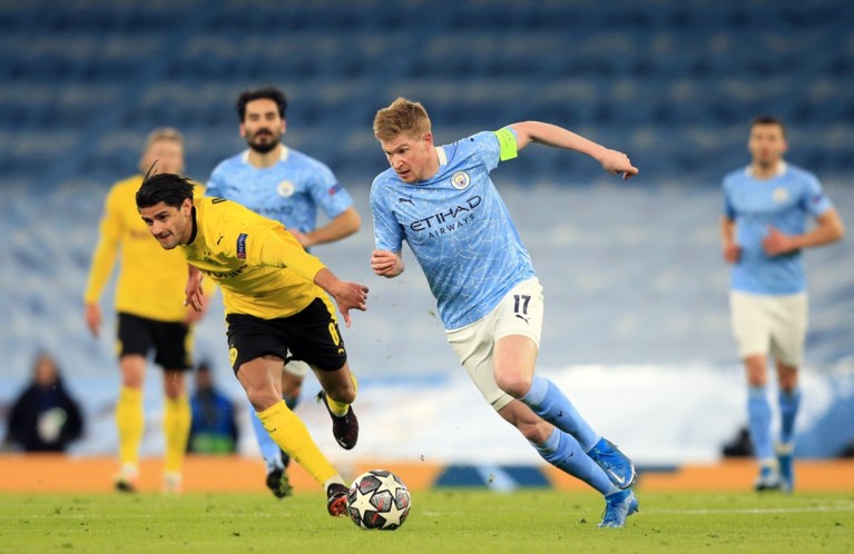 Kevin De Bruyne geeft Man City met goal en knappe pre-assist optie op halve finale tegen Dortmund (maar falende arbiter helpt ook)