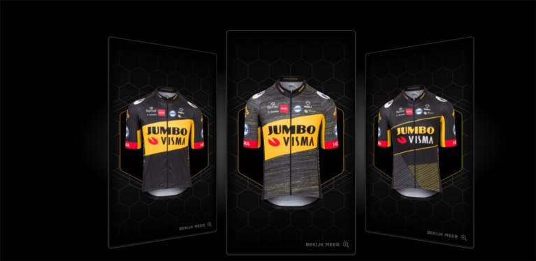 Van supportersinspraak gesproken: Jumbo-Visma-fans beslissen mee in welk truitje Primoz Roglic Tour rijdt