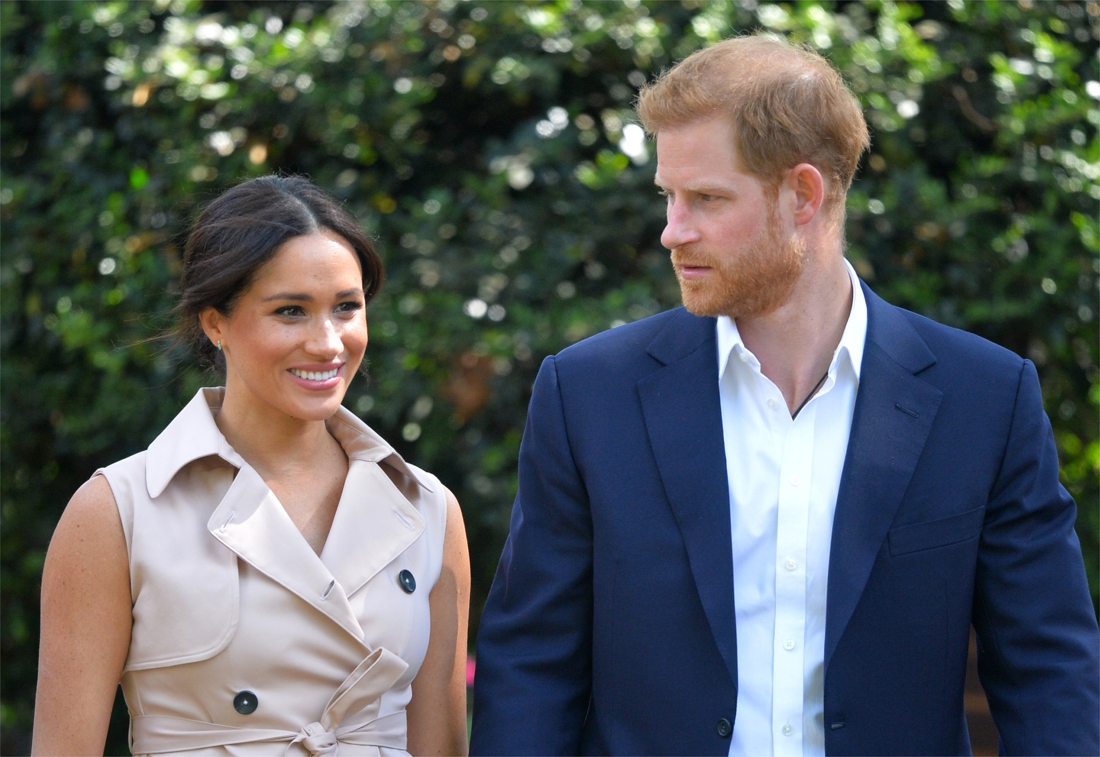 Harry and Meghan had to go to pol nine times since moving …