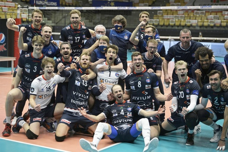 No third title in a row for Maaseik, Roeselare is national champion in volleyball