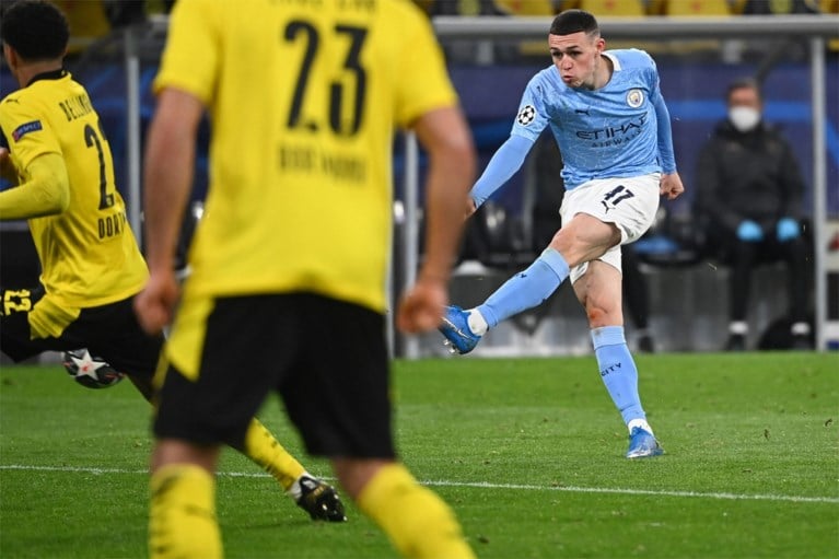Manchester City zwoegt, maar Kevin De Bruyne staat in halve finales Champions League na nieuwe zege tegen Dortmund