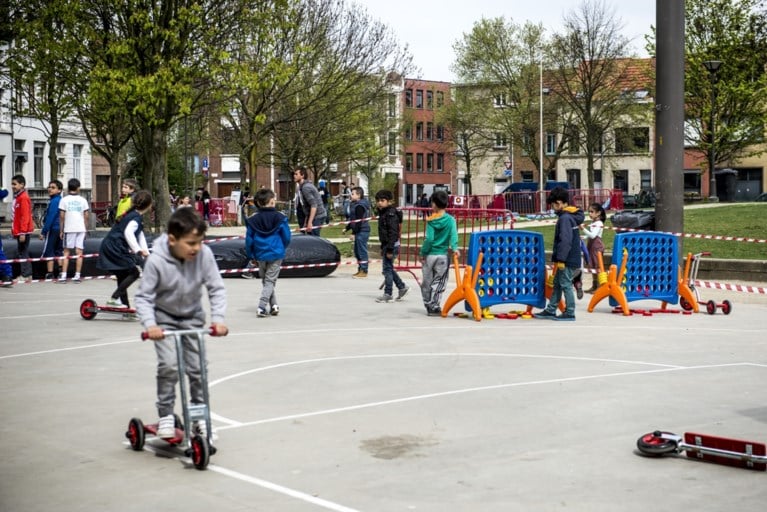 Hier kunnen kinderen in Antwerpen toch van de Buitenspeeldag genieten