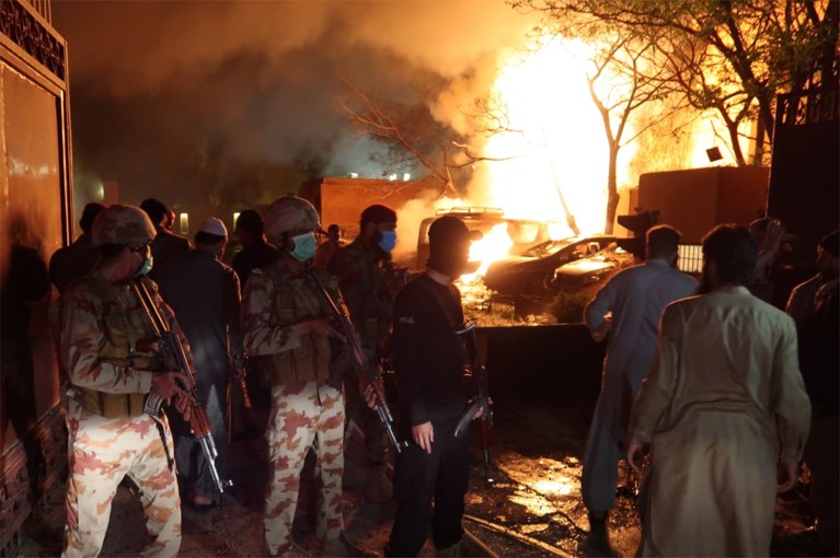 Vier doden bij bomexplosie in Pakistaans hotel waar Chinese ambassadeur verblijft