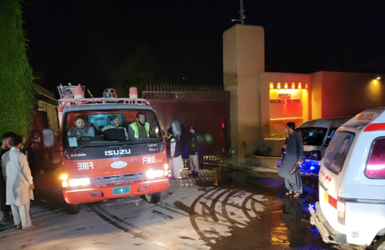 Vier doden bij bomexplosie in Pakistaans hotel waar Chinese ambassadeur verblijft