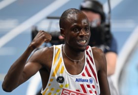 <B>Isaac Kimeli heeft geheim wapen bij voor De Container Cup, <B>Gillian Benoy kan niet beloven dat hij de container ongeschonden houdt</B></B>