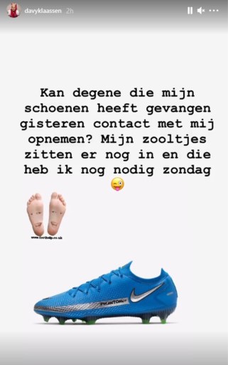 Ajax-speler Davy Klaassen gooit schoenen weg bij titelviering, maar had dat beter niet gedaan: “Ik wil ze terug”