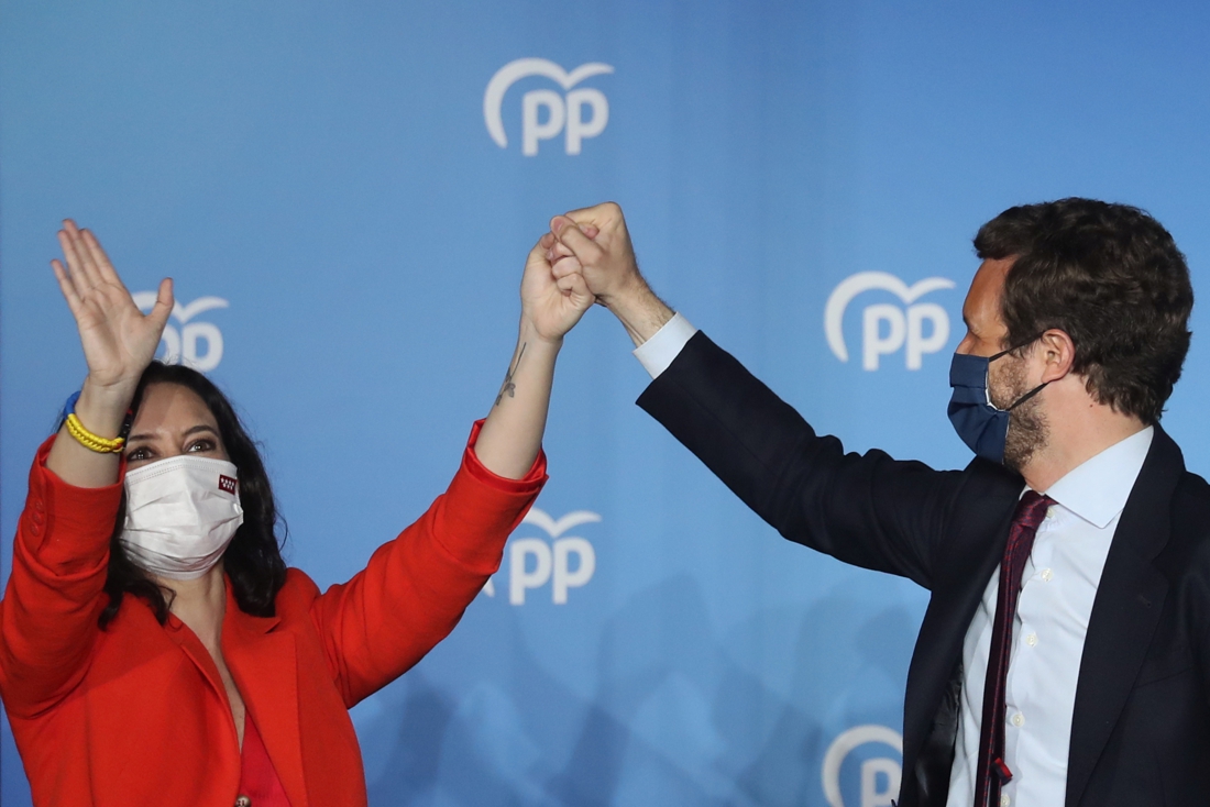 Triunfo de los conservadores en las elecciones Madrid, Podemos-o …