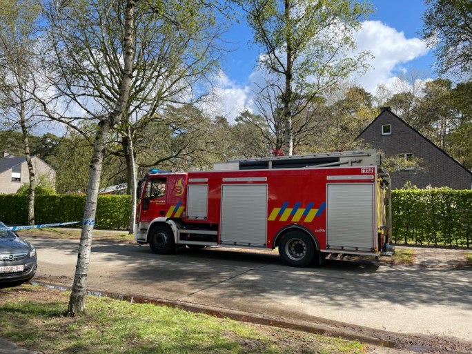 Hevige woningbrand in Brasschaat