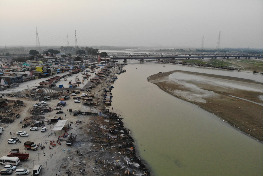 Dozens of possible corona deaths washed up on Gange’s banks …