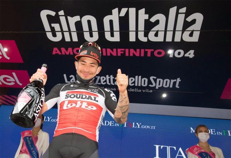 Caleb Ewan na tweede ritzege in de Giro: “Mijn benen waren helemaal aan het branden op het eind”