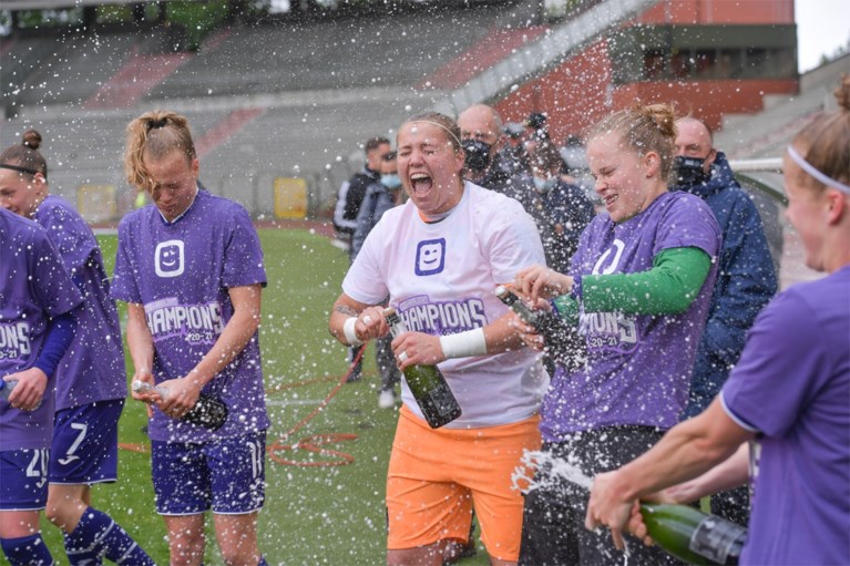 Anderlecht voor vierde opeenvolgende keer kampioen in Women’s Super League na 2-0 zege tegen OHL