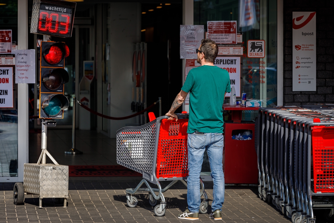 Delhaize plagued by empty shelves: “shelving in 2 weeks …