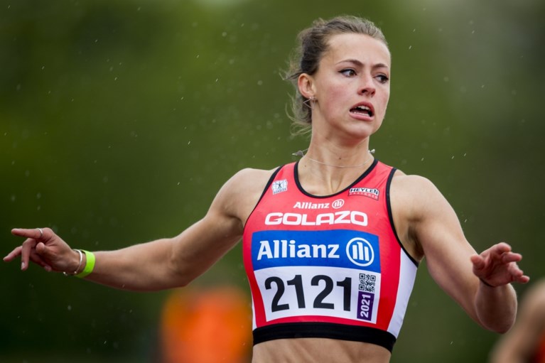 Nafi Thiam blijft bij verspringen ruim onder record tijdens eerste wedstrijd, Rani Rosius is baas op 200 meter