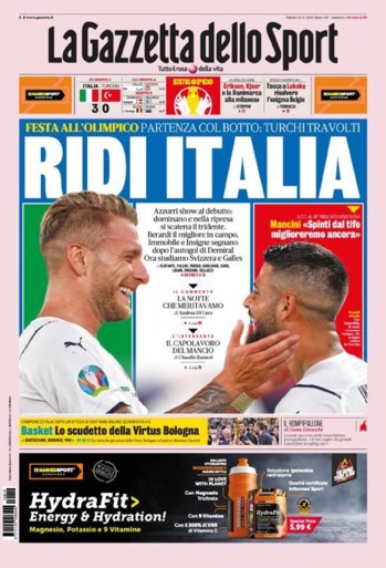 Italiaanse kranten smullen van… aanvallend voetbal van de nationale ploeg: “Dit is hoe we jullie willen zien!”