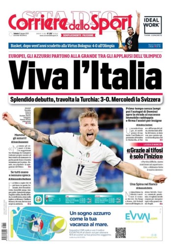Italiaanse kranten smullen van… aanvallend voetbal van de nationale ploeg: “Dit is hoe we jullie willen zien!”