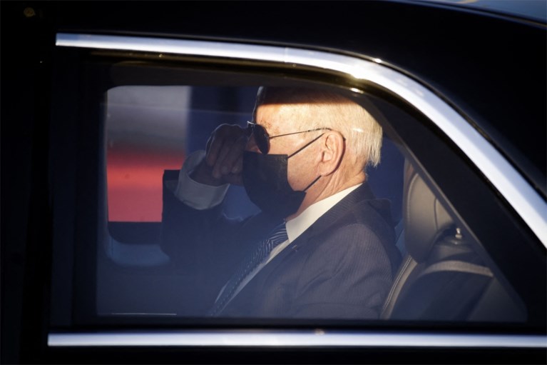 Air Force One is geland: Amerikaanse president Joe Biden komt aan in België