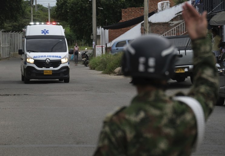 Minstens 36 gewonden bij explosie bomauto op militaire basis in Colombia