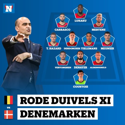 Jason Denayer vervangt Dedryck Boyata in hart van defensie, Jan Vertonghen start toch: bekijk hier de opstelling van de Rode Duivels