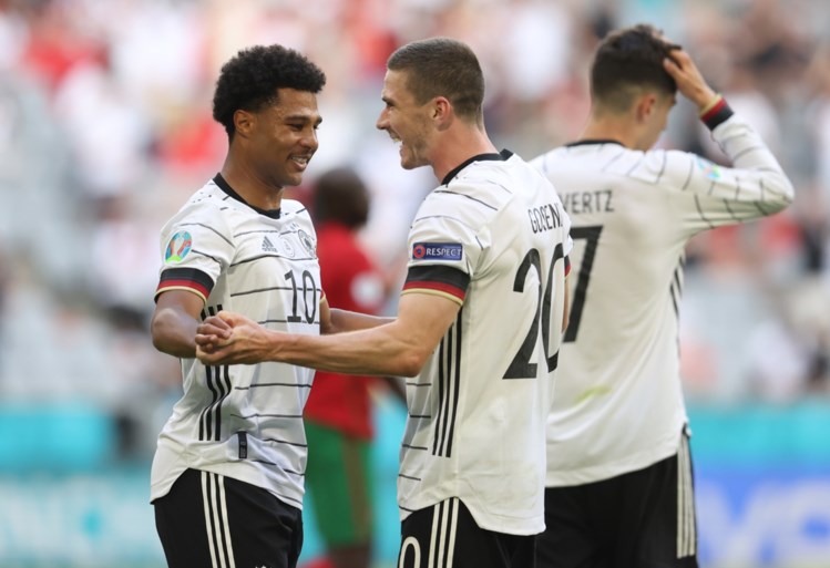 A Alemanha venceu o atual campeão europeu Portugal por números firmes
