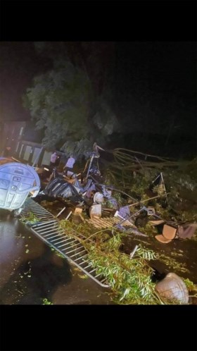 Tiental gewonden door stormweer in Wallonië, ook vandaag nog onweer in de lucht