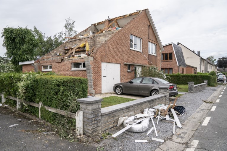 IN BEELD. Tornado veroorzaakt veel schade in Wallonië