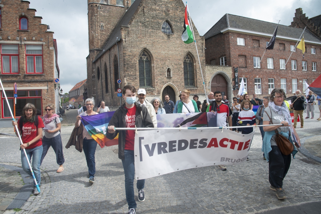 Vredesactie Vraagt Aandacht Voor Palestijnse Vluchtelingen Brugge Het Nieuwsblad