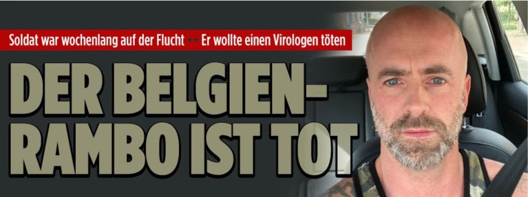 Vondst van lichaam van Jürgen Conings is wereldnieuws: “De Belgische Rambo is dood”