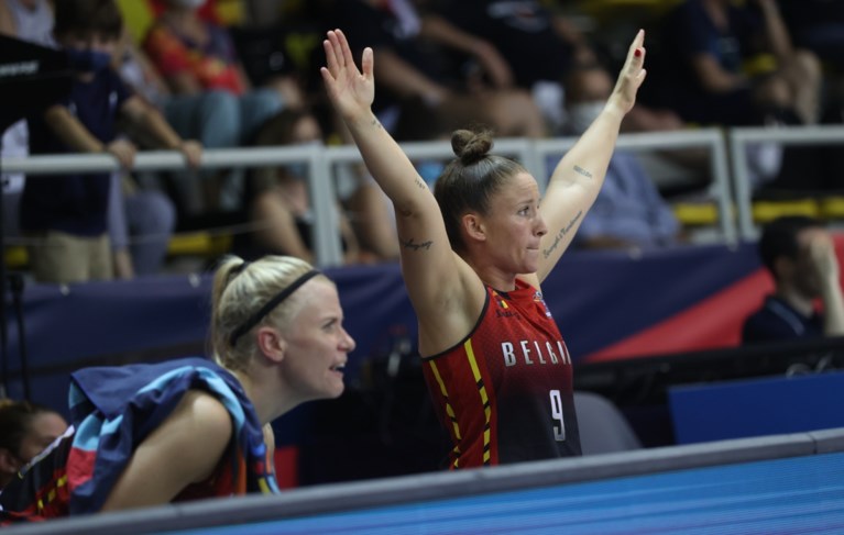 Emma Meesseman plays 100th international match against Russia, Marjorie Carpréaux collects 150th cap