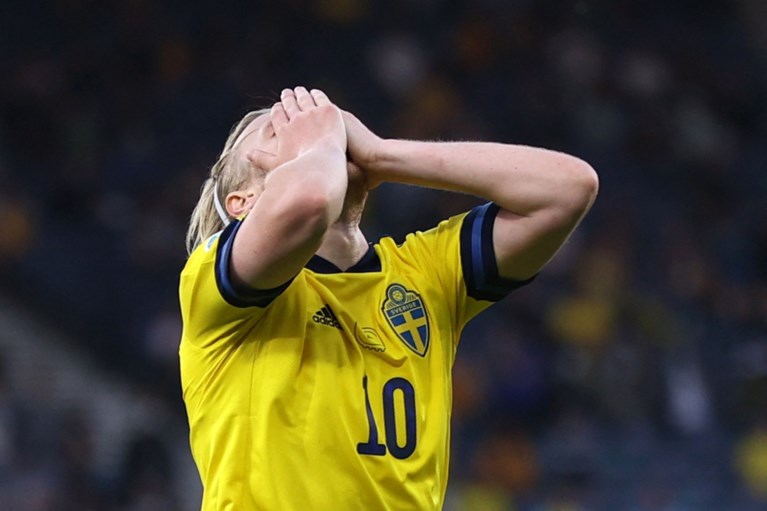 Oekraïne verslaat Zweden na doelpunt in 121ste minuut en wordt laatste kwartfinalist op EK
