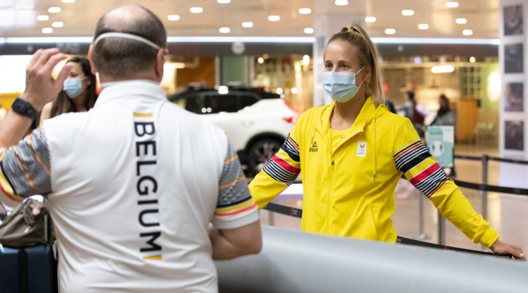 First athletes of Team Belgium left for Tokyo: “We have been looking forward to this for more than a year”