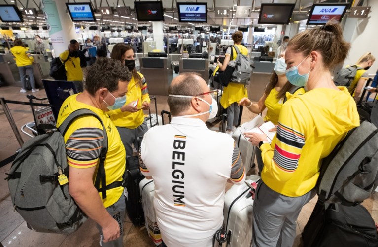 First athletes of Team Belgium left for Tokyo: “We have been looking forward to this for more than a year”
