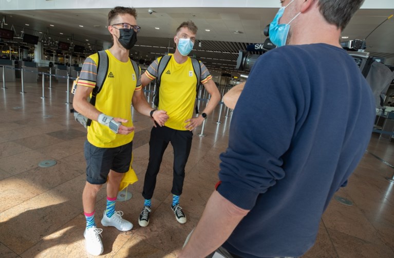 First athletes of Team Belgium left for Tokyo: “We have been looking forward to this for more than a year”