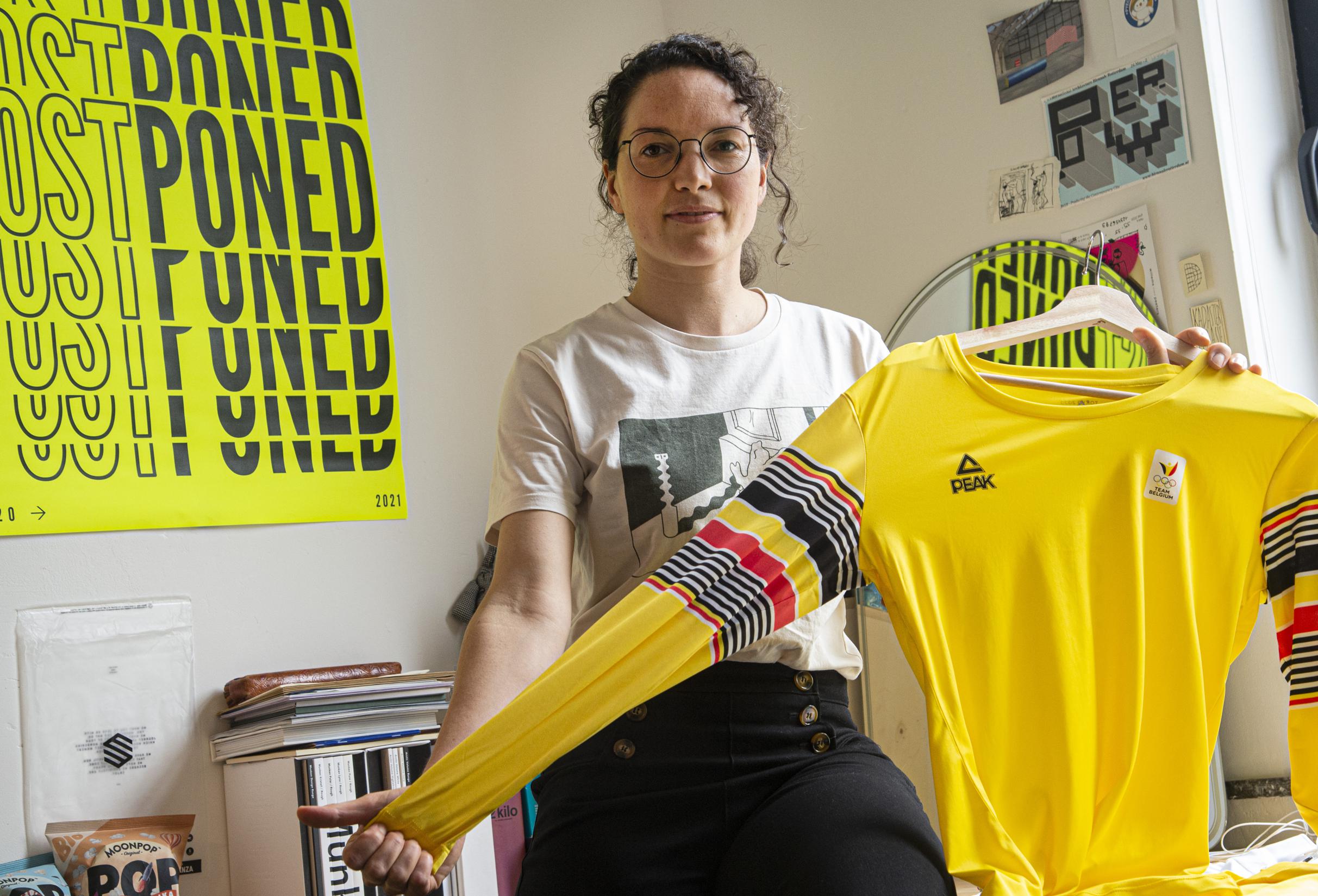 Hassy Hoe dan ook Aap Oud-olympiër uit Wuustwezel ontwerpt opvallende kleding voor Team Belgium  in Tokio: “Geel straalt positivisme uit” | Het Nieuwsblad Mobile