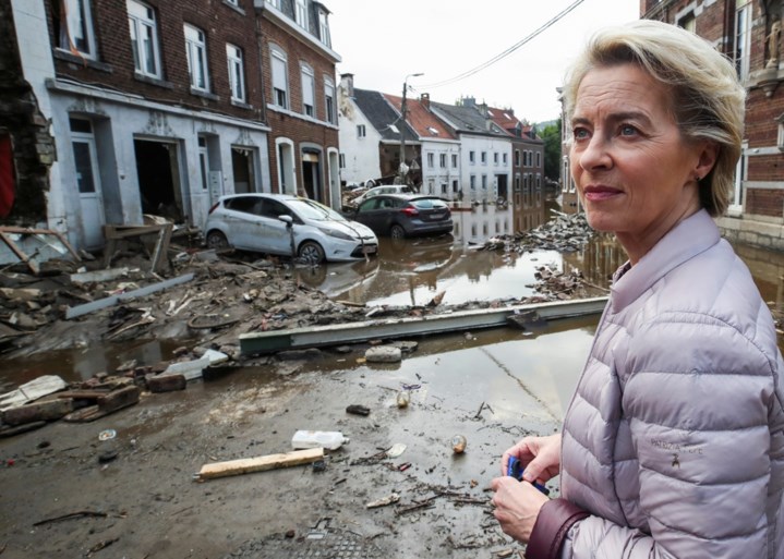 Premier De Croo en Commissievoorzitter Von der Leyen steken slachtoffers Pepinster hart onder de riem