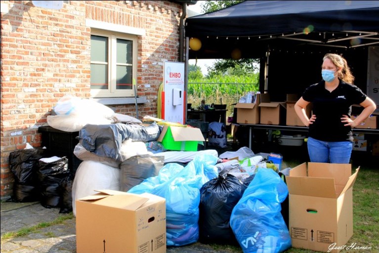 Lootse inzamelactie massaal succes: straks drie bestelwagens naar rampgebied Hotton