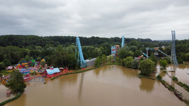 “Walibi blijft nog enkele weken gesloten door schade na watersnood”